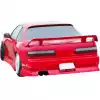 VSaero FRP WOR9 Rear Bumper for Nissan Silvia S13 1989-1994 > 2dr Coupe - Image 2