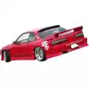 VSaero FRP WOR9 Rear Bumper for Nissan Silvia S13 1989-1994 > 2dr Coupe - Image 11