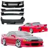 VSaero FRP WOR9 Body Kit 4pc for Nissan Silvia S13 1989-1994 > 2dr Coupe - Image 1