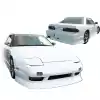 VSaero FRP URA v4 Body Kit 4pc for Nissan 240SX 1989-1994 > 2dr Coupe - Image 2