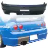 VSaero FRP NISM 400R Rear Bumper for Nissan Skyline R33 GTS 1995-1998 > 2dr Coupe - Image 1