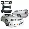 VSaero FRP NISM 400R Body Kit 4pc for Nissan Skyline R33 GTS 1995-1998 > 2dr Coupe - Image 3