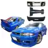 VSaero FRP NISM 400R Body Kit 4pc for Nissan Skyline R33 GTS 1995-1998 > 2dr Coupe - Image 1