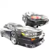 VSaero FRP DMA v1 Body Kit 4pc for Nissan Silvia S13 1989-1994 > 2dr Coupe - Image 2