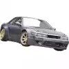 VSaero FRP TKYO v2 Wide Body Fender Flares (front) 4pc 50mm for Nissan Silvia S13 1989-1994 > 2dr Coupe - Image 24