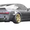 VSaero FRP TKYO v2 Wide Body Fender Flares (rear) 80mm for Nissan Silvia S13 1989-1994 > 2dr Coupe - Image 21