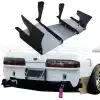 VSaero Plastic TKYO v2 Diffuser for Nissan Silvia S13 1989-1994 > 2dr Coupe - Image 18