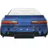 VSaero Plastic TKYO v2 Diffuser for Nissan Silvia S13 1989-1994 > 2dr Coupe - Image 2