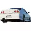 VSaero FRP MSPO Rear Bumper for Nissan Skyline R33 GTS 1995-1998 > 2dr Coupe - Image 4