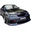 VSaero FRP MSPO v2 Front Bumper for Nissan Skyline R33 GTS 1995-1998 > 2/4dr - Image 4