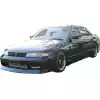 VSaero FRP FKON Front Bumper for Nissan Skyline R33 GTS 1995-1998 > 2/4dr - Image 5