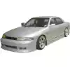 VSaero FRP FKON Side Skirts for Nissan Skyline R33 GTS 1995-1998 > 4dr Sedan - Image 3