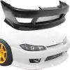 VSaero FRP DMA v3 Front Bumper for Nissan Silvia S15 1999-2002 - Image 20