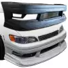 VSaero FRP TRAU Front Bumper for Toyota Mark II JZX90 1992-1995 - Image 14