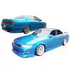 VSaero FRP TRAU Body Kit 4pc for Toyota Mark II JZX90 1992-1995 - Image 8