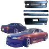 VSaero FRP TRAU Body Kit 4pc for Toyota Mark II JZX90 1992-1995 - Image 1