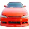 VSaero FRP WOND v1 Front Bumper for Toyota Mark II JZX90 1992-1995 - Image 3