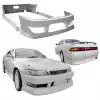 VSaero FRP WOND v1 Body Kit 4pc for Toyota Mark II JZX90 1992-1995 - Image 3