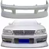 VSaero FRP FKON Front Bumper (early model) for Nissan Laurel C35 1998-2002 - Image 1