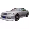 VSaero FRP FKON Front Bumper (early model) for Nissan Laurel C35 1998-2002 - Image 5