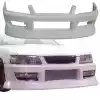 VSaero FRP FKON Front Bumper (late club-s) for Nissan Laurel C35 1998-2002 - Image 5