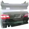 VSaero FRP FKON Rear Bumper for Nissan Laurel C35 1998-2002 - Image 1