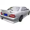 VSaero FRP FKON Rear Bumper for Nissan Laurel C35 1998-2002 - Image 2