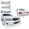 VSaero FRP FKON Body Kit 4pc (early model) for Nissan Laurel C35 1998-2002 - Image 3