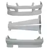 VSaero FRP FKON Body Kit 4pc (late club-s) for Nissan Laurel C35 1998-2002 - Image 2