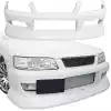 VSaero FRP WOND Front Bumper for Nissan Laurel C35 1998-2002 - Image 7