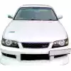 VSaero FRP WOND Front Bumper for Nissan Laurel C35 1998-2002 - Image 11