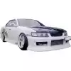 VSaero FRP WOND Front Bumper for Nissan Laurel C35 1998-2002 - Image 14