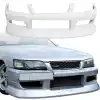 VSaero FRP WOND Front Bumper for Nissan Laurel C35 1998-2002 - Image 1