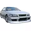 VSaero FRP WOND Front Bumper for Nissan Laurel C35 1998-2002 - Image 2