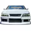 VSaero FRP WOND Front Bumper for Nissan Laurel C35 1998-2002 - Image 3