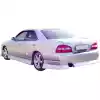 VSaero FRP WOND Rear Bumper for Nissan Laurel C35 1998-2002 - Image 8