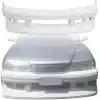 VSaero FRP TRAU Front Bumper for Toyota Mark II JZX100 1996-2000 - Image 7