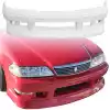 VSaero FRP TRAU Front Bumper for Toyota Mark II JZX100 1996-2000 - Image 1