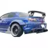 VSaero FRP TKYO Wide Body Fenders (rear) 4pc 80mm for Mazda RX-8 SE3P 2004-2011 - Image 3