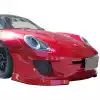 VSaero FRP TKYO v1 Wide Body Front Lip for Porsche Cayman 987 2006-2008 - Image 3