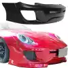 VSaero FRP TKYO v1 Wide Body Front Bumper for Porsche Cayman 987 2006-2008 - Image 1