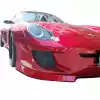 VSaero FRP TKYO v1 Wide Body Front Bumper for Porsche Cayman 987 2006-2008 - Image 4