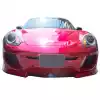 VSaero FRP TKYO v1 Wide Body Front Bumper for Porsche Cayman 987 2006-2008 - Image 5