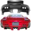 VSaero FRP TKYO v1 Wide Body Rear Bumper for Porsche Cayman 987 2006-2008 - Image 1