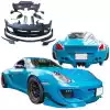 VSaero FRP TKYO v1 Wide Body Kit for Porsche Cayman 987 2006-2008 - Image 5