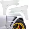 VSaero FRP CSPE Wide Body 20mm Fenders (front) for Mitsubishi Evolution EVO8 EVO9 CT9A 2003-2006 - Image 7