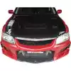 VSaero FRP CSPE Wide Body 20mm Fenders (front) for Mitsubishi Evolution EVO8 EVO9 CT9A 2003-2006 - Image 6