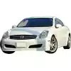 VSaero FRP NISM Front Bumper for Infiniti G35 Coupe 2003-2006 > 2dr Coupe - Image 2