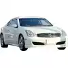 VSaero FRP NISM Front Bumper for Infiniti G35 Coupe 2003-2006 > 2dr Coupe - Image 4