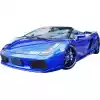 VSaero FRP LP540 LP550 SL HAMA Front Lip for Lamborghini Gallardo 2009-2013 - Image 4